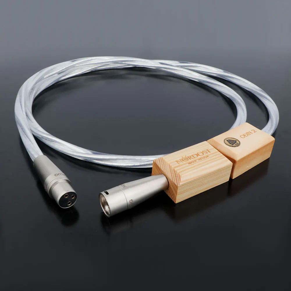 Hifi Audio Nordost Odin 2 110Ohm XLR Balance Coaxial Digital AES/EBU Interconnect Cable Amplifier Fever Audio Signal Line