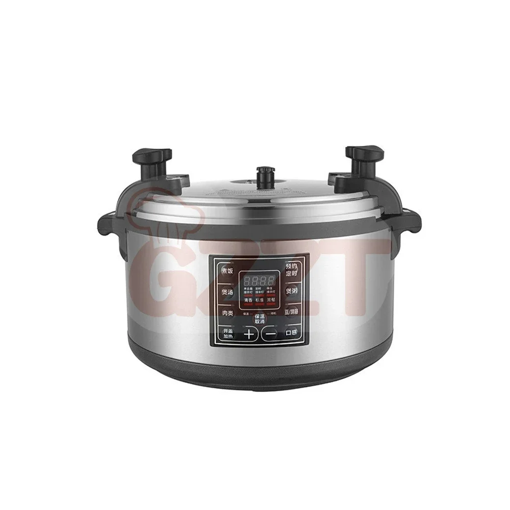 40L 60 Persons Large Stainless Steel Intelligent Commercial Pressure Cooker Multi Cooker Big Aluminium Pot Pressure Cooker