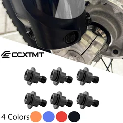 Motocicleta m6 * 12 parafusos garfo guarda parafuso para ktm exc excf sx sxf xcf xcw para husqvarna tc te tx fc para yamaha yz wr 2000-2022