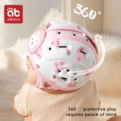 AIBEDILA 360-Degree Protection Baby Anti Fall Helmet Adjustable Toddler Head Protector Soft Security Protection Hats Learn Walk
