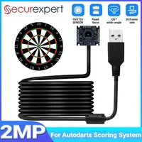 1/2/3PCS 2MP 1080P 30FPS 1.5M Cable 120 Degree 2.8mm Lens USB Camera Module OV2735 Webcam For Automatic Dart Scoring Systems