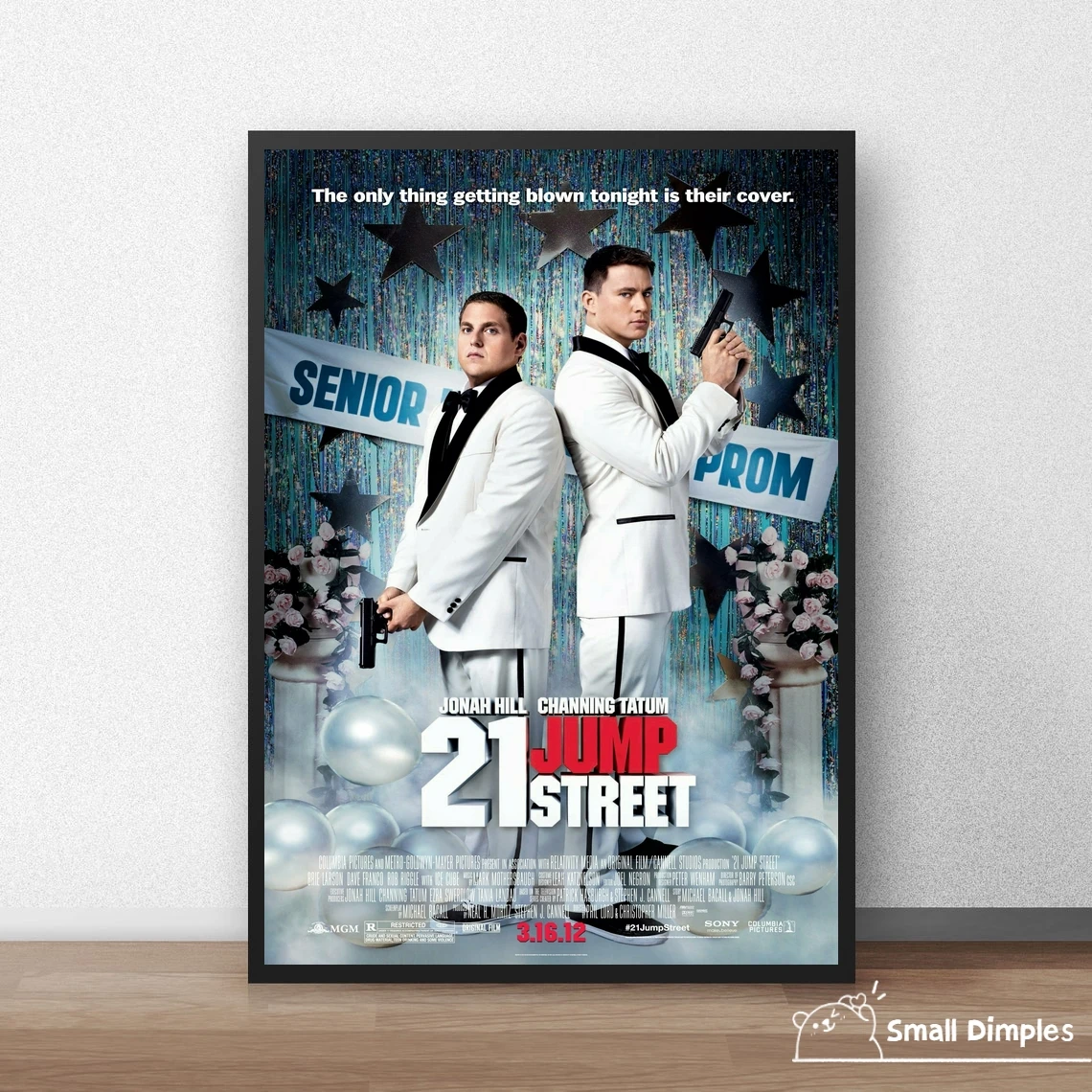 

Классический кинопостер 21 Jump Street, холст, Художественная печать, украшение для дома, настенная живопись (без рамки)