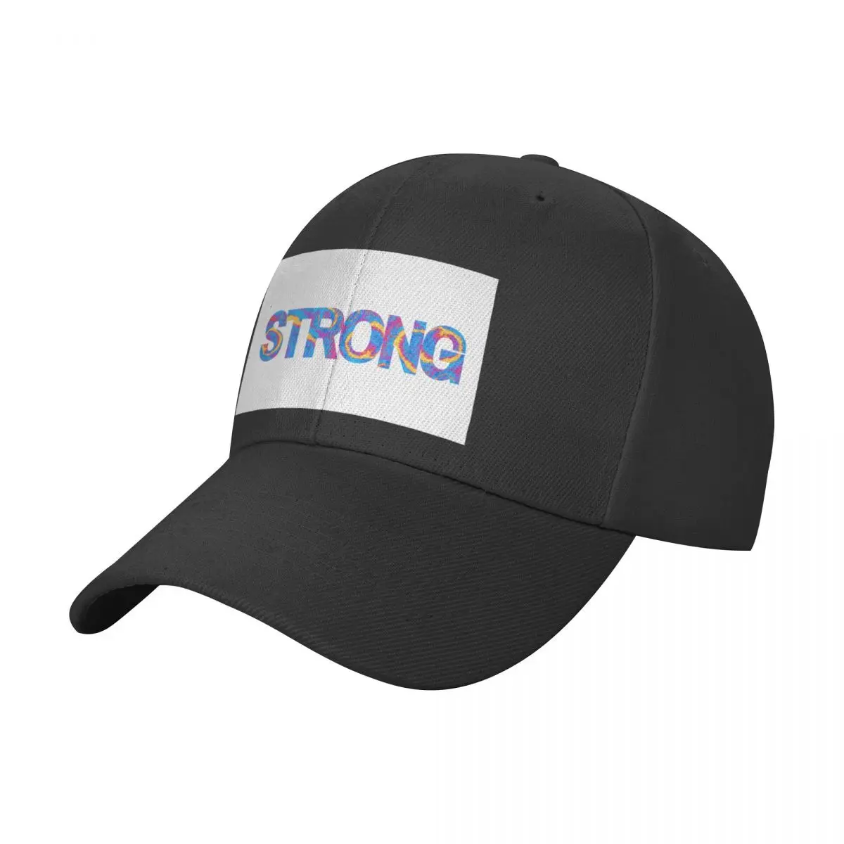 Abstract Butterfly Wings NEON - STRONG single lettering style 2 Baseball Cap Thermal Visor Anime Hat Golf Wear Men Women's