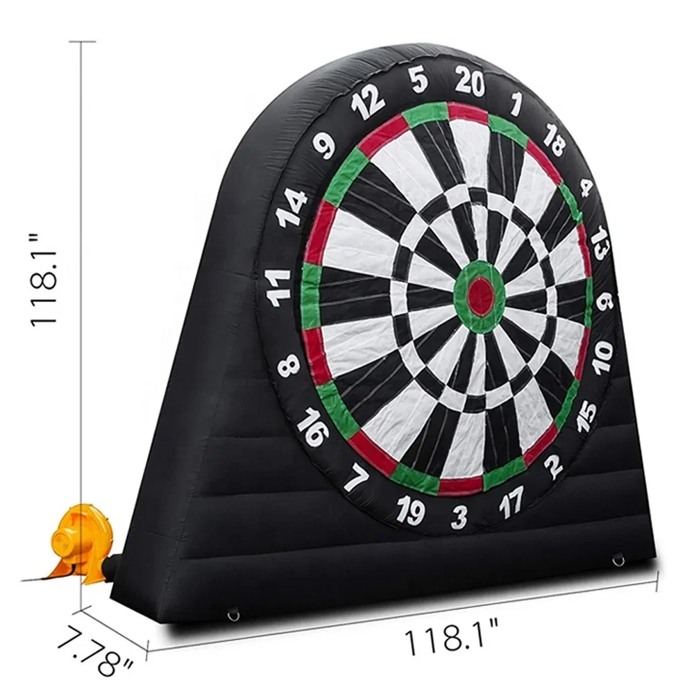 

Outdoor Inflatable Football Darts Archery Target Dart Sticky Ball Dartboard Stand Games for Sale