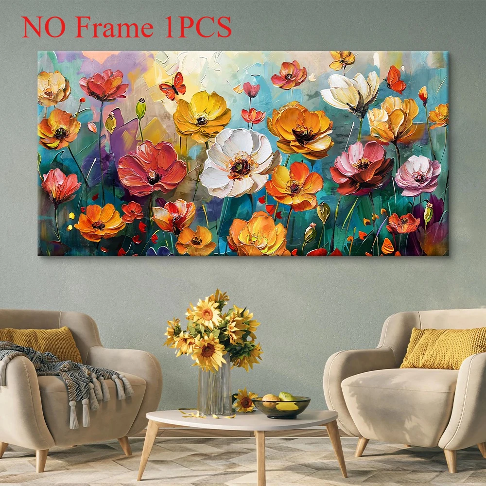 Abstract Floral Canvas Art 3