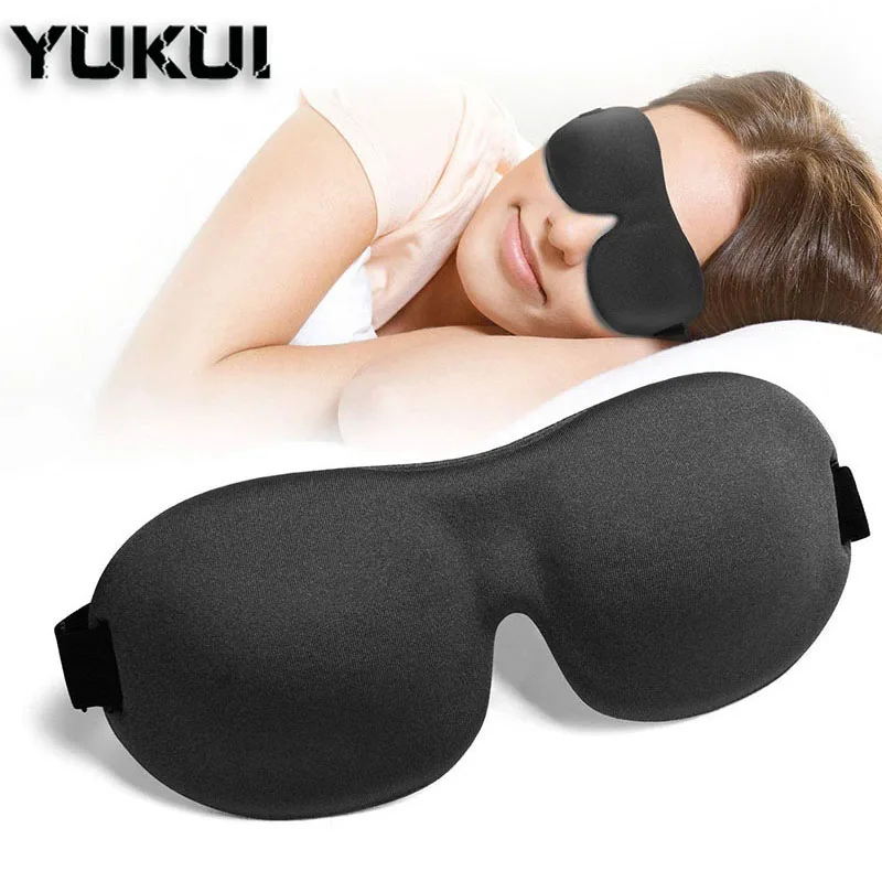 3D Sleep Mask ธรรมชาติ Eyepatch บ้าน Eye Bandage Patch Eye Patches สำหรับตาแรเงา Shade Soft แบบพกพา Eyepatch