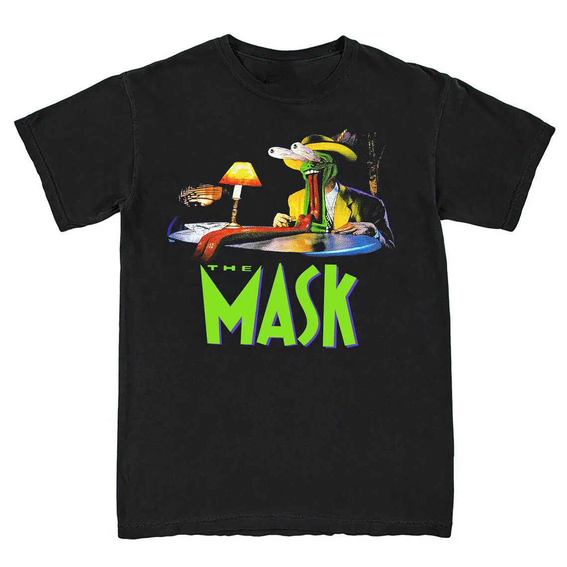 NEW RARE THE MASK MOVIE JIM CARREY 1994 VINTAGE RETRO UNISEX T-SHIRT