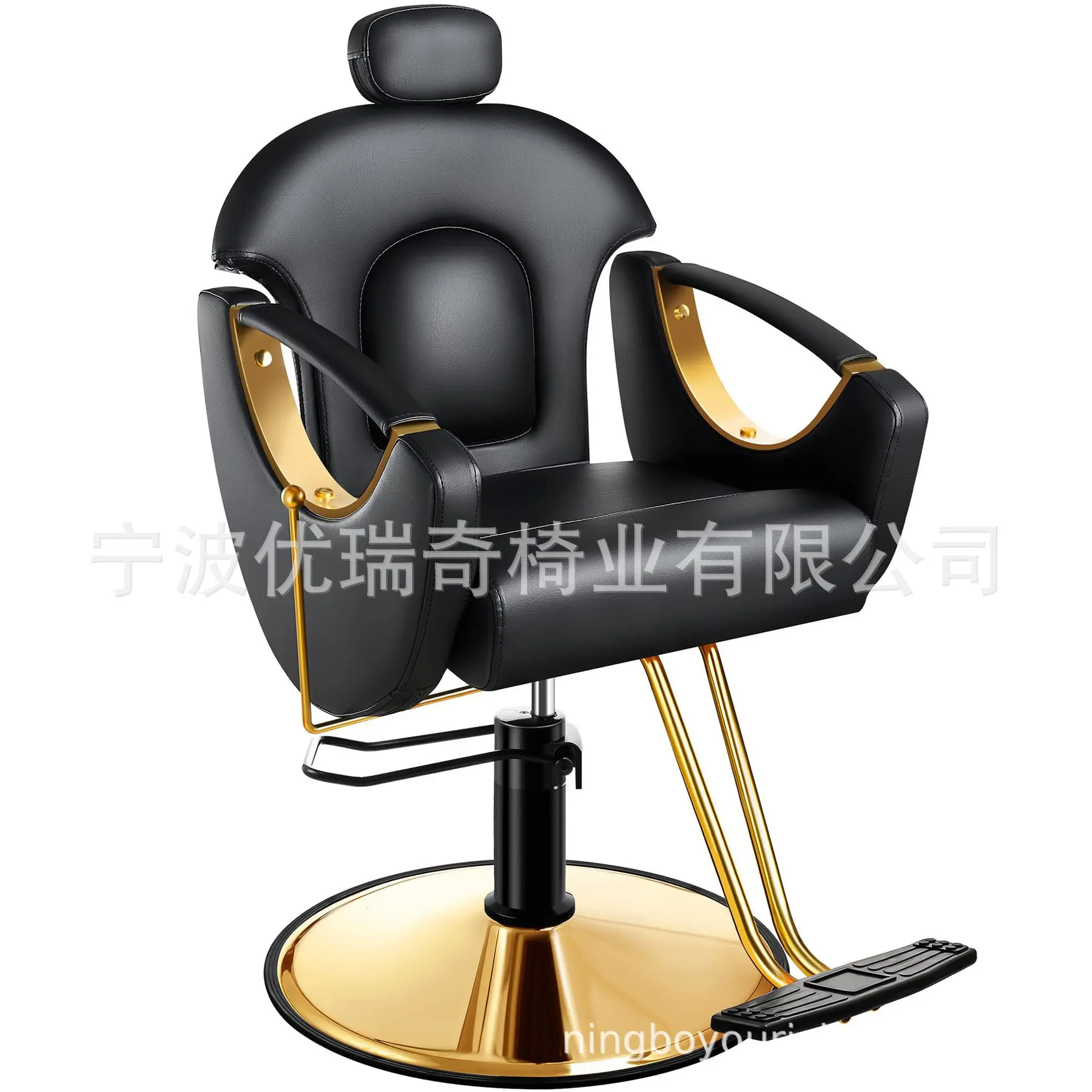 CX reclining lift Internet celebrity chair hair salon swivel chair barber shop chair