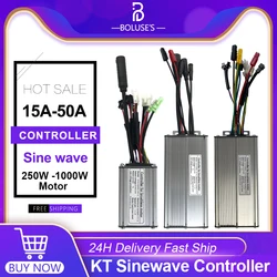 Brushless Motor Controller for eBike, KT 15A-50A, 250W-3000W, Wheel Motor Controller