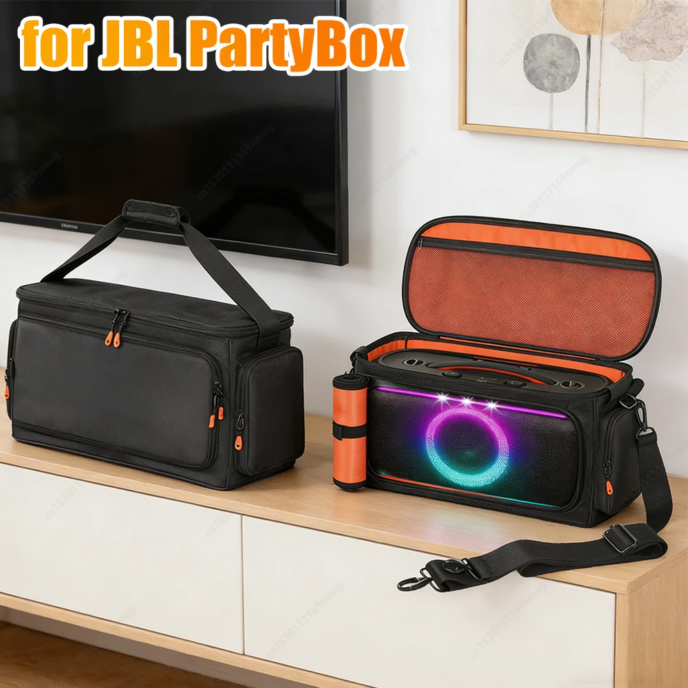 

Ударопрочный водонепроницаемый чехол для переноски PartyBox On The Go 2 Essential с плечевым ремнем, вместительная сумка для хранения