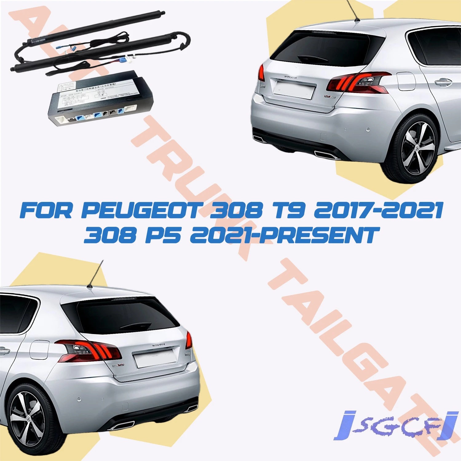 For Peugeot 308 T9/P5/SW T9/SW P5 Car Power Trunk Lift Electric Hatch Tailgate Tail Gate Strut Auto Rear Door Actuator