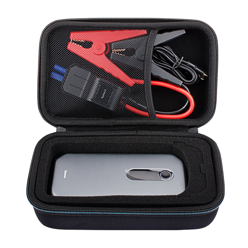 2022 Newest EVA Hard Travel Case Bag for Baseus 12000mAh Car Jump Starter Power Bank 1000A Car Battery Charger Bags