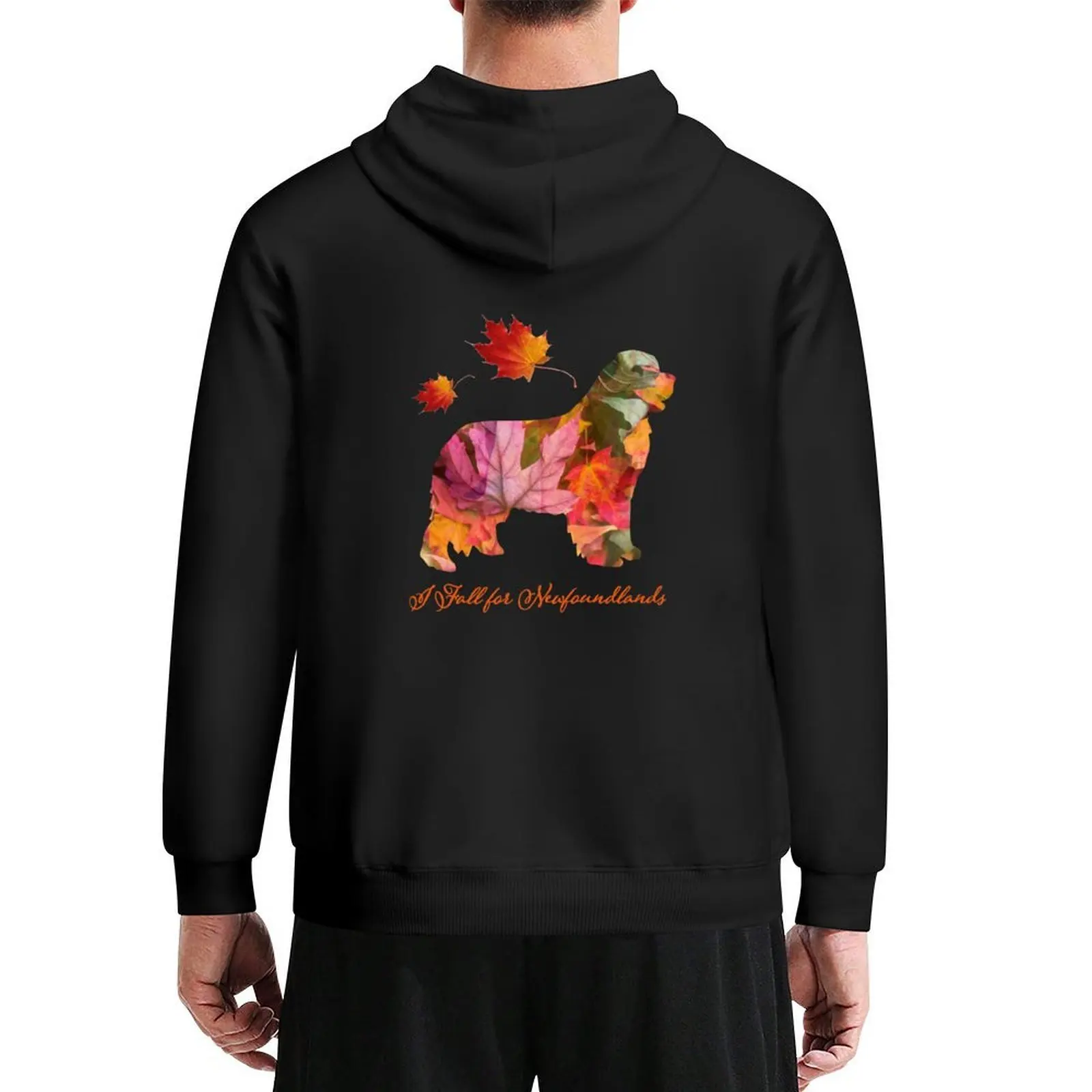 

I Fall for Newfoundlands Hoodie autumn jacket men korean autumn clothes men's clothes winter clothes autumn hoodie