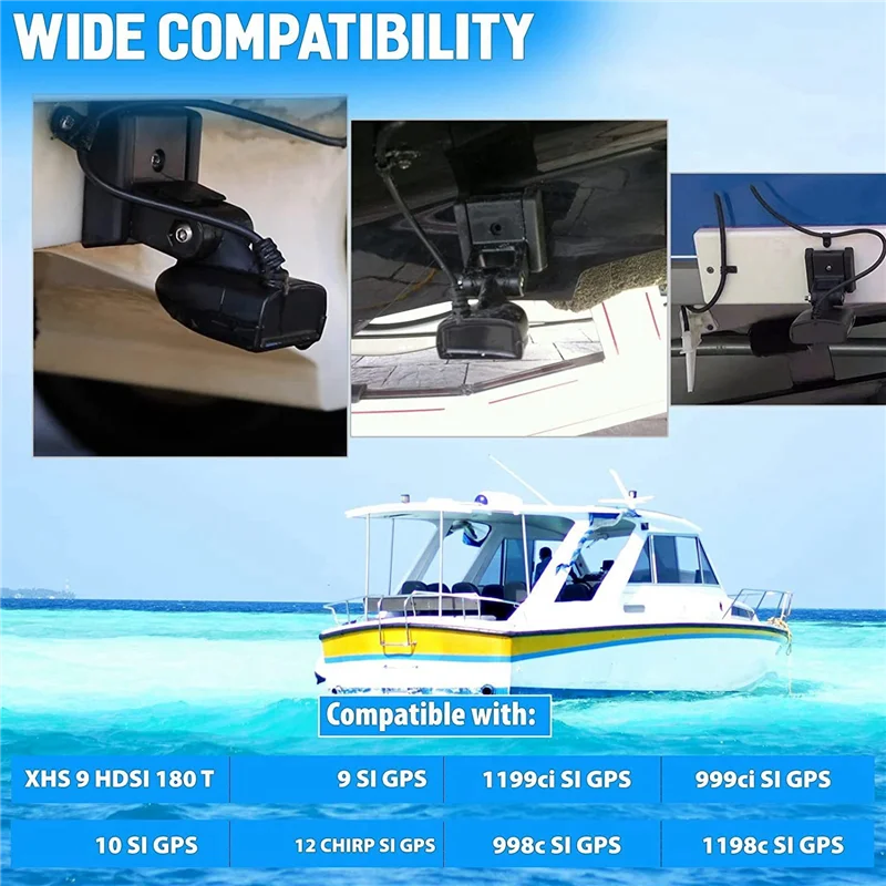 

For XNT Transducer Bracket, Transducer Mounting Plate For XNT Model Transducers, 7400931 Transom Mounting Hardware Kit