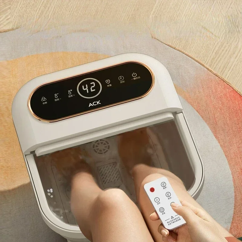 

Sterilization Folding Foot Bath Automatic Basin with Massage and Heating for A Hygienic Spa Experience Heated Foot Spa Hot Sale