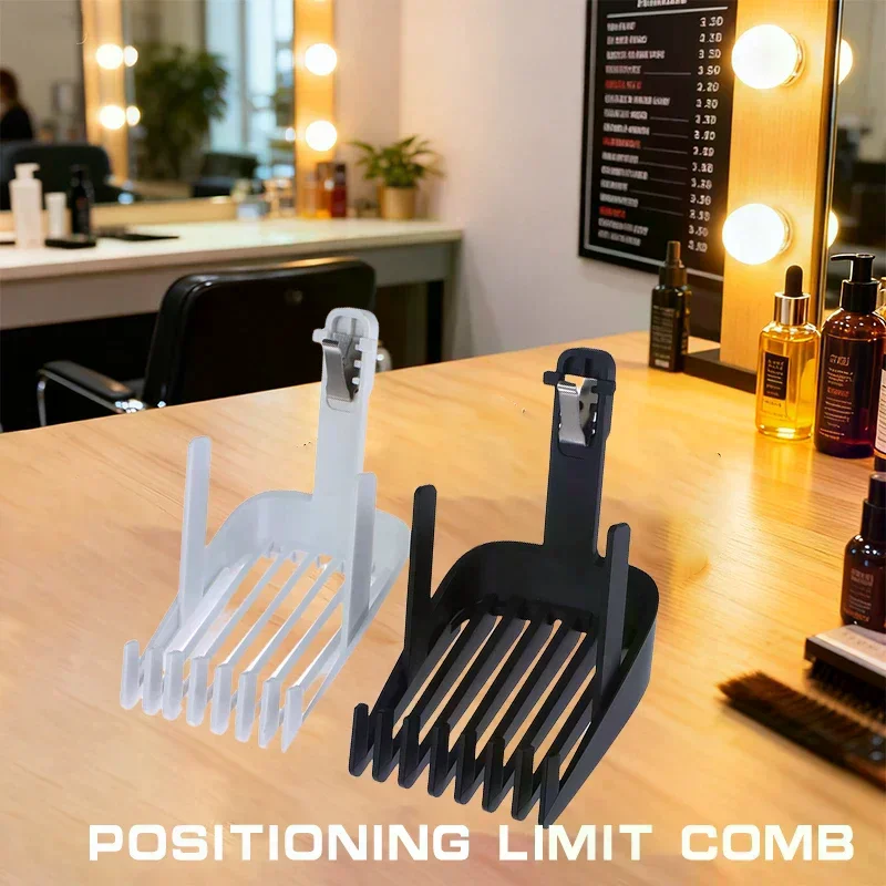 أمشاط بلاستيكية قابلة للتعديل لقص الشعر Enchen Boost أو مشط تحديد موضع 3S الحاد باللون الأسود والأبيض #3