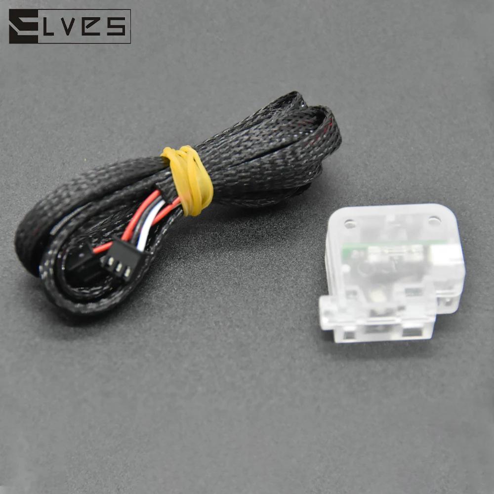 ELVES Filament Break Detection Module With 1M Cable Run-out Sensor Material Runout Detector For Ender3 /CR10 3D Printer