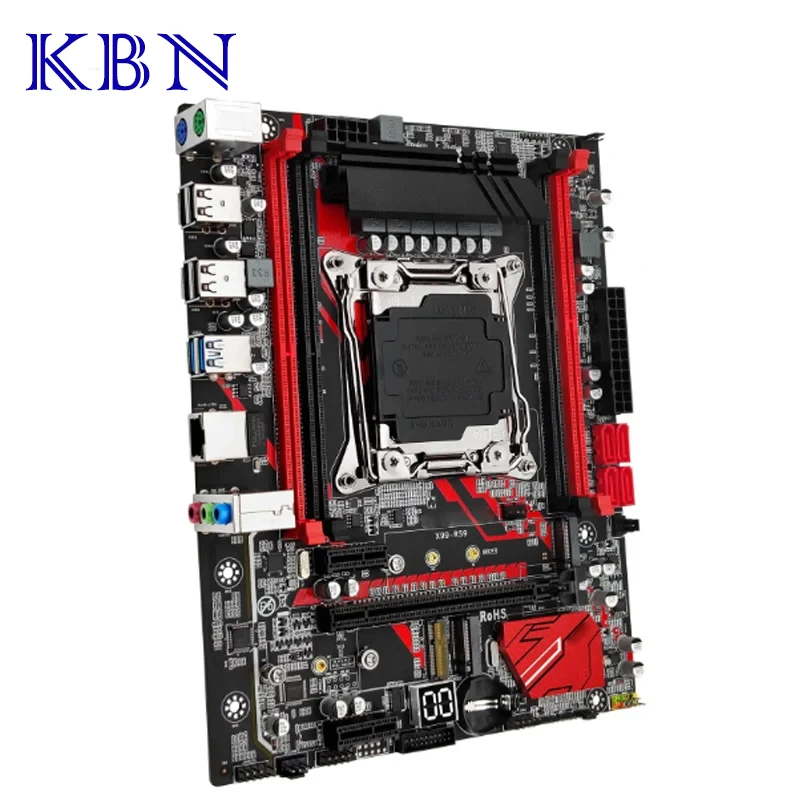 

RS9 X99 Motherboard Support Xeon E5 V3 V4 LGA 2011-3 CPU Processor DDR4 RAM Four Channel and SATA PCI-E M.2 Slot