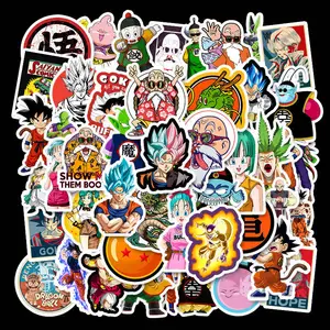 100 PCs Dragon Ball Manga Anime Comic Character Stickers for popular kids Bottles D10L