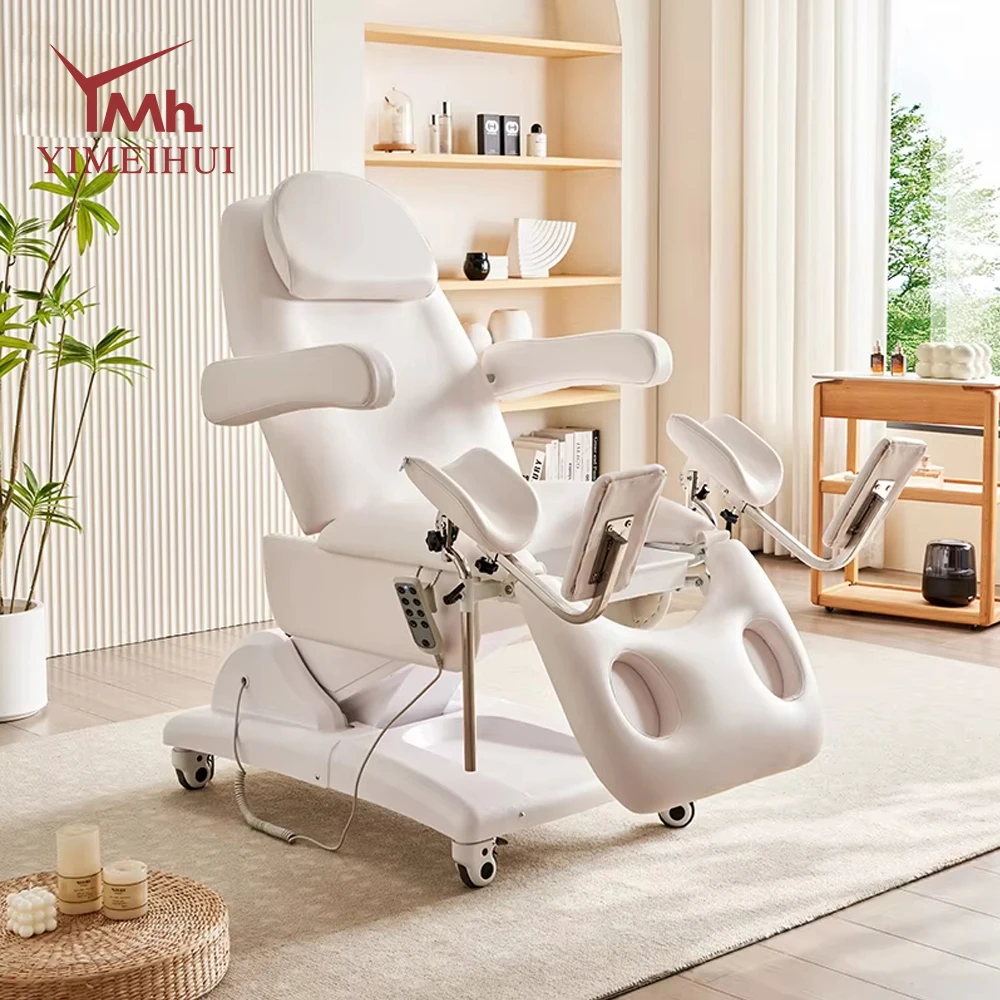 ذكي التحكم عن بعد تدليك كهربائي 3 محركات طاولة فحص أمراض النساء الكهربائية #5