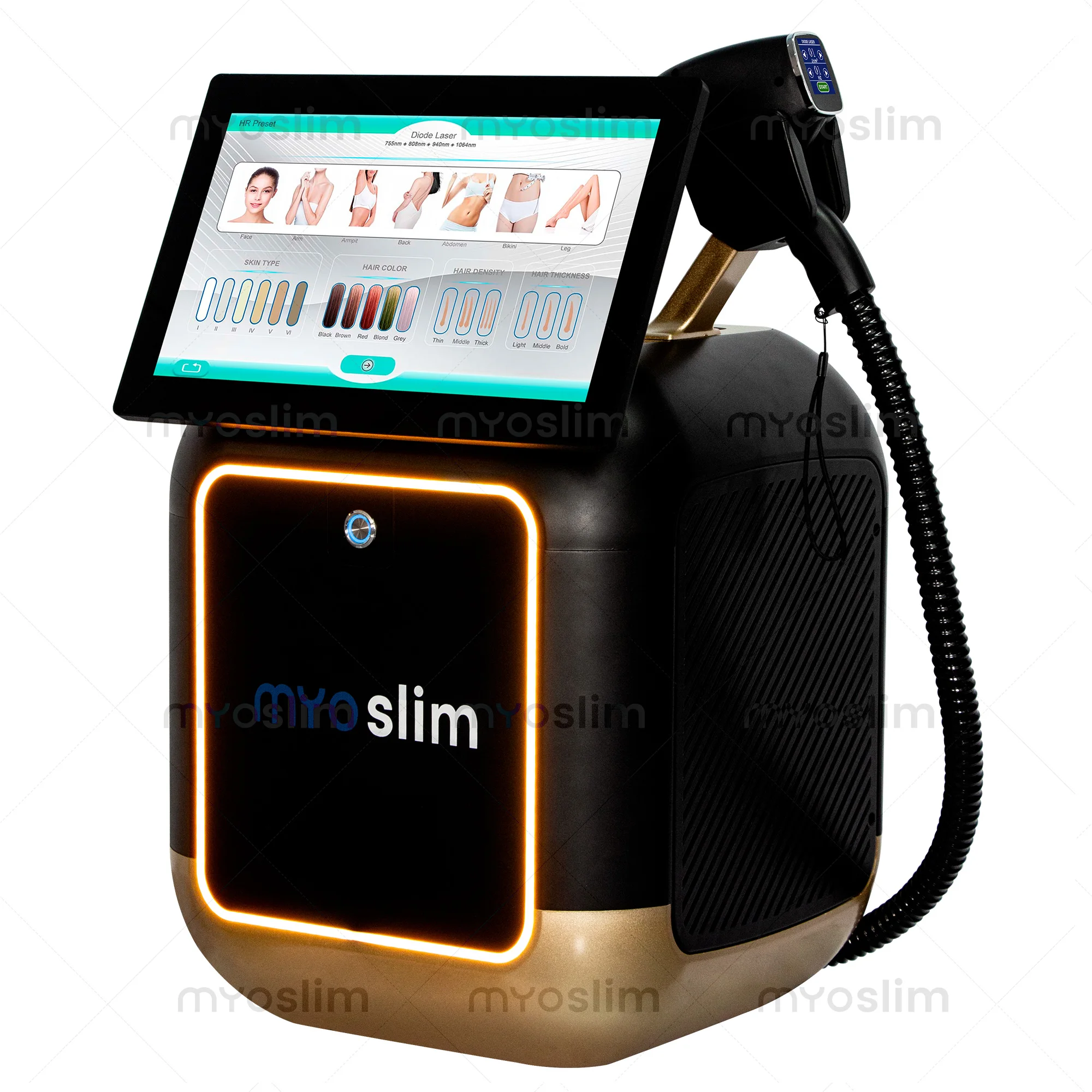 

5000W Picosecond Diode Laser Diode Laser Hair Removal 4-Wavelength Sapphire Ice Cooling Ice Platinum System CE