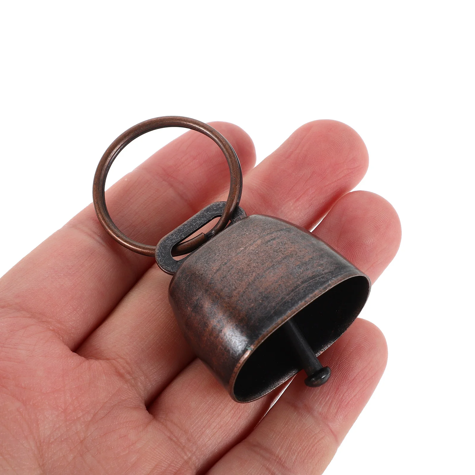 

10Pcs Cowbell with Handle Loud Metal Bell for Football Game Cheerleading Outdoor Harmony Chime Decorative Hanging Cow Bells