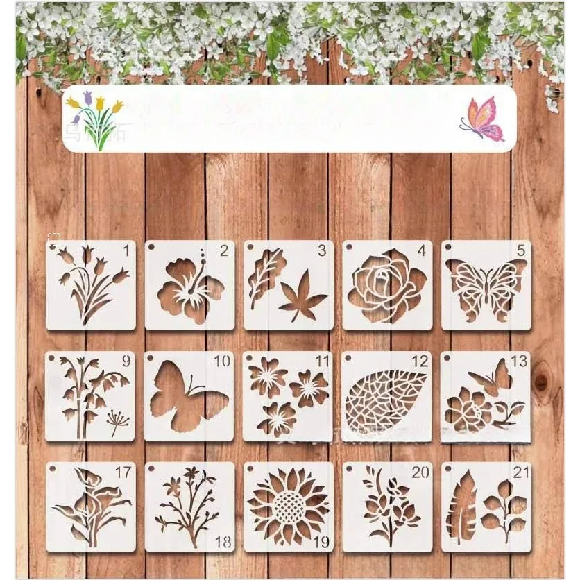 FOTO 5 - шаблон для рисования растений