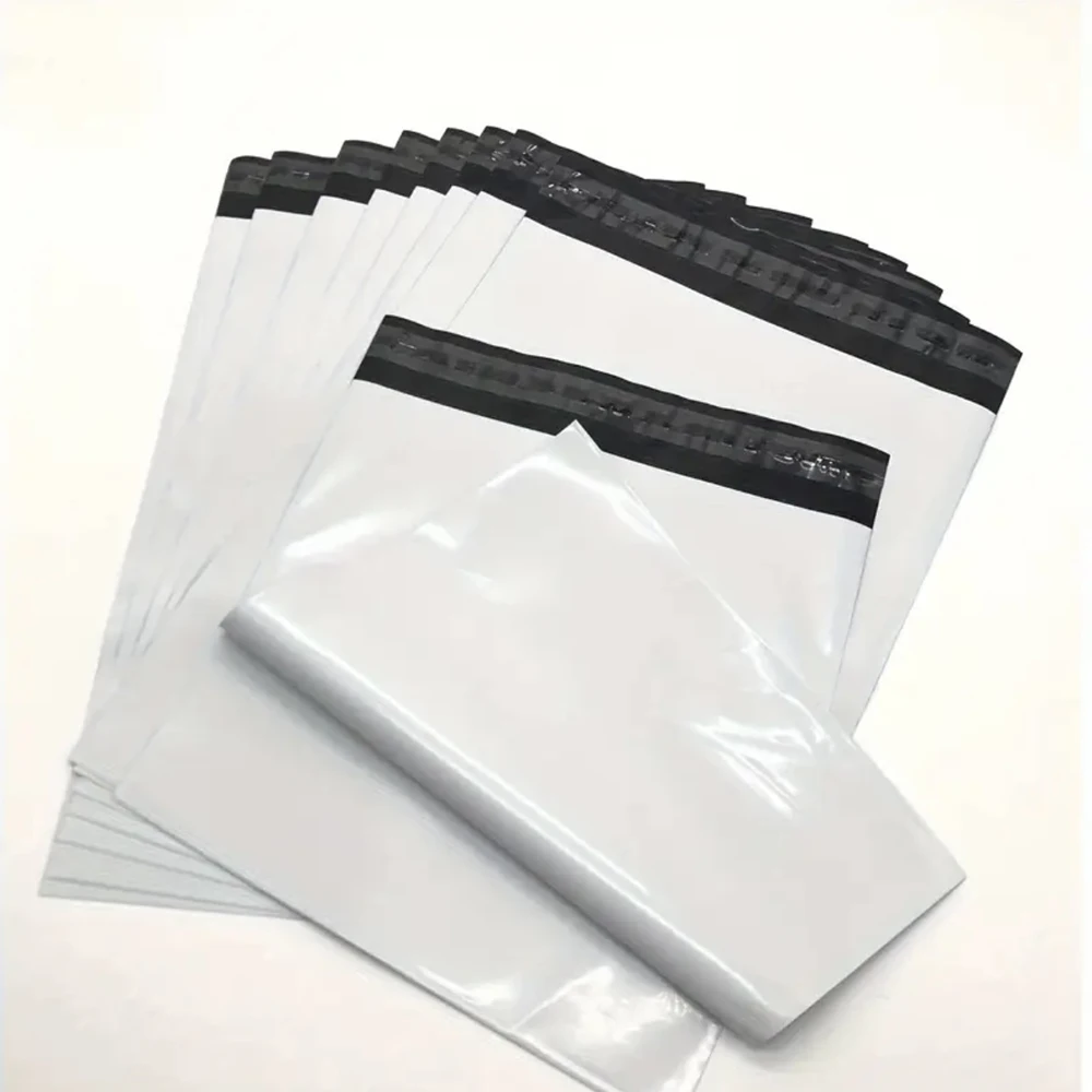 50pcs Self-Adhesive Sealing Express Logistics Mailing Waterproof & Dustproof Packaging Bag, Gift Packing & Shipping Bag