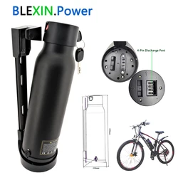 24V 36V Ebike Battery Small Water Bottle Akku Lithium Ion 10.5Ah Kettle 14Ah Batteries for Booster Bike Avaka Niubility B14S Ele