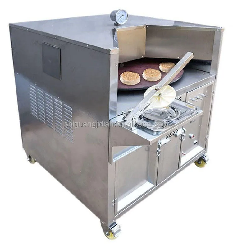 Horno de pan de alta calidad con Control de temperatura, horno rotatorio de pan de Pita, pan de sésamo, alta calidad