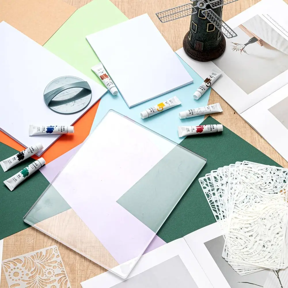 12''-x-14''-gel-printing-plate-kit-flexible-gel-plate-reusable-gelatin-plate-pet-all-in-one-complete-printmaking-set