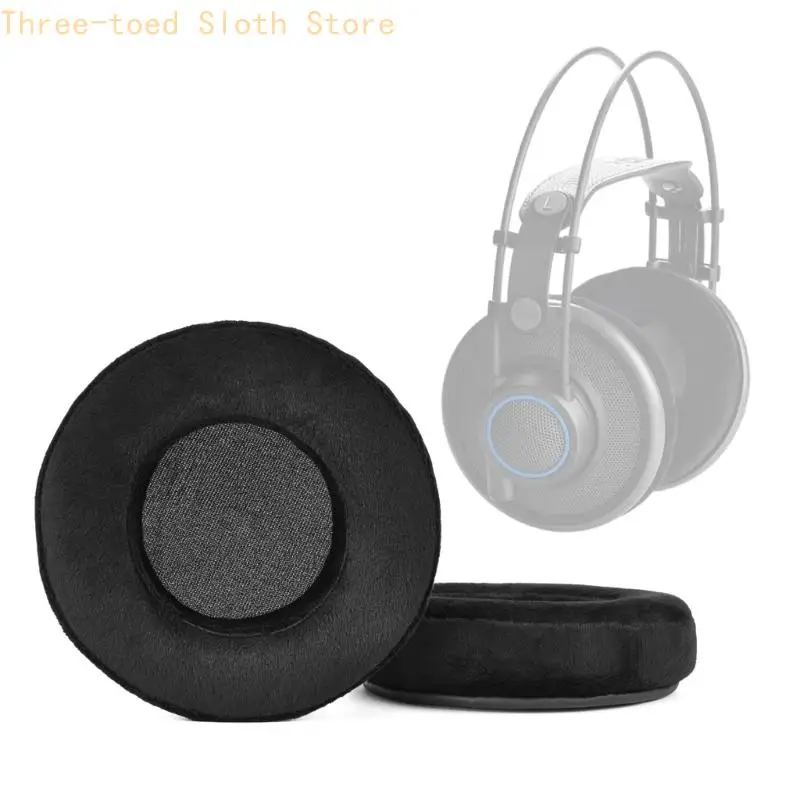 Over-Ear-Kopfhörer-Ohrpolster für K 52 K 72 K 92 M220 K240, schwarz gepolstertes Ohrpolster-Paar für Gaming-Headsets und – Detail 10