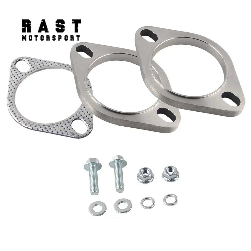 

Stainless Steel Exhaust Muffler Weld Flange Connection Joint with Gasket 2/2.5/3 Inch Diameter for Automotive Aftermarket