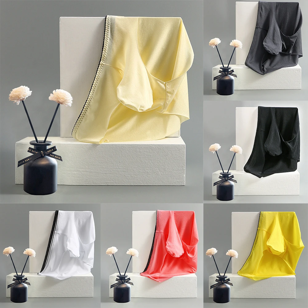 ملابس داخلية للرجال قابلة للتنفس، ملابس داخلية وردية على شكل حرف U محدبة، نمط منخفض الخصر، نمط صلب، مادة قابلة للتنفس لقضاء العطلات #6