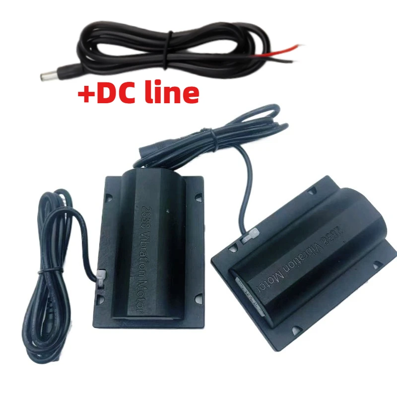 2838 DC-trillingsmotor 12 V/24 V met DC-draad - voor massagebed, vibrator, feedermachine, voedseldispenser, waarschuwingsapparaat