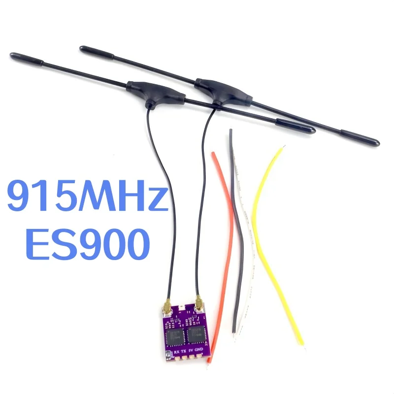

Happymofdel 915MHz / 868MHz ES900 TCXO built-in multi-channel receiver module FPV for RC aircraft FPV long-range drone