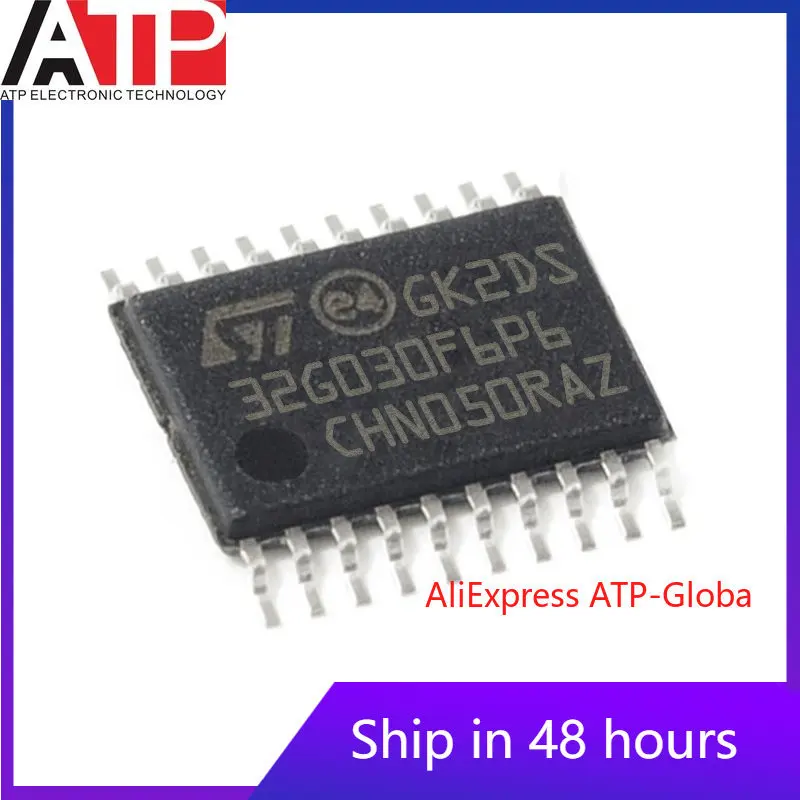 10PCS STM32G030F6P6 TSSOP-20 STM32G030 G030F6P6 Microcontroller Chip IC Integrated Circuit Brand New Original