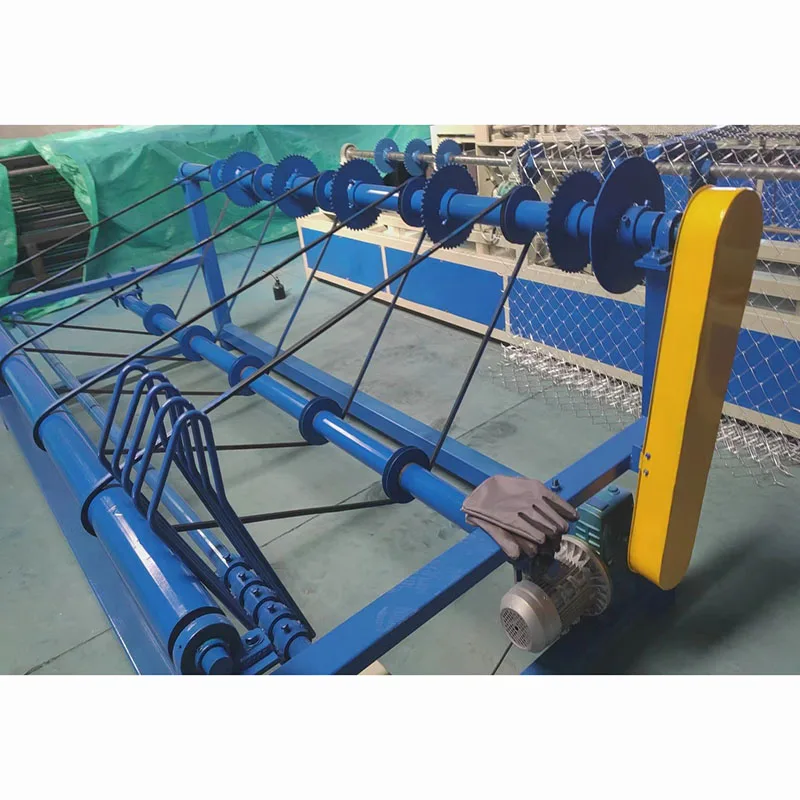 Chain Link Mesh Machine Large Industrial Type Wide Weaving Width for Mine Support Chain Link Mesh Production Line