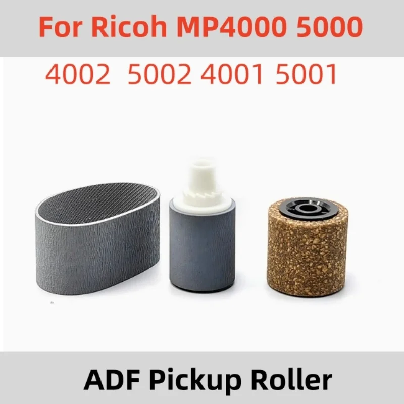 3Pcs/set ADF Paper Pickup Roller set  A680-1671 B802-4361 for Ricoh MP4000B 5000B 4001 5001 4500 4002 5002 A6801671 B8024361