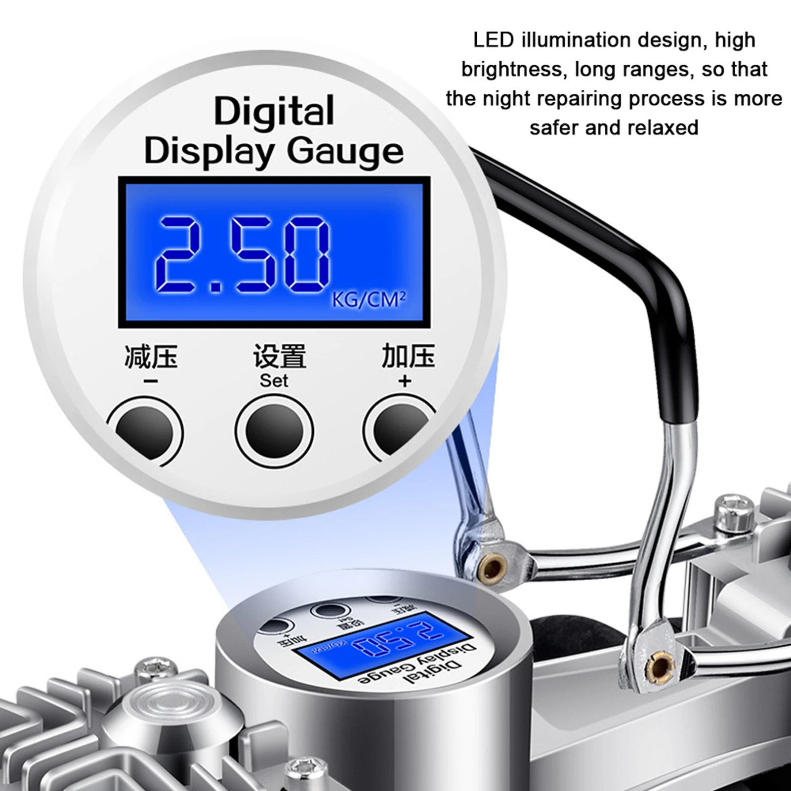 Compresseur d'air électrique d - Tire Inflator Dual Cylinder avis et prix