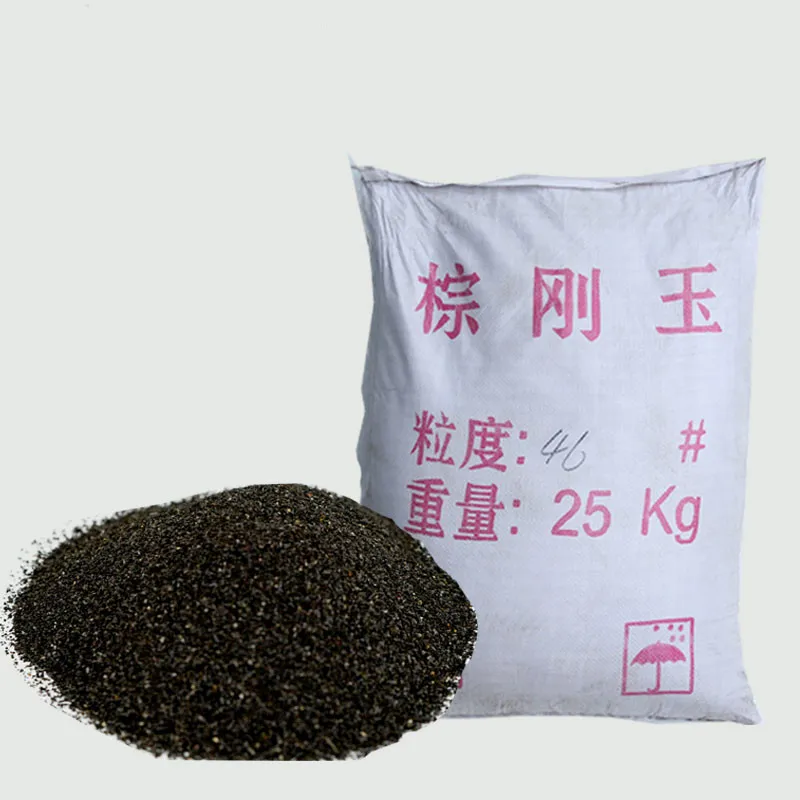 500g Brown corundum abrasive sand blasting rust removal metal polishing grinding powder Brown Fused Alumina