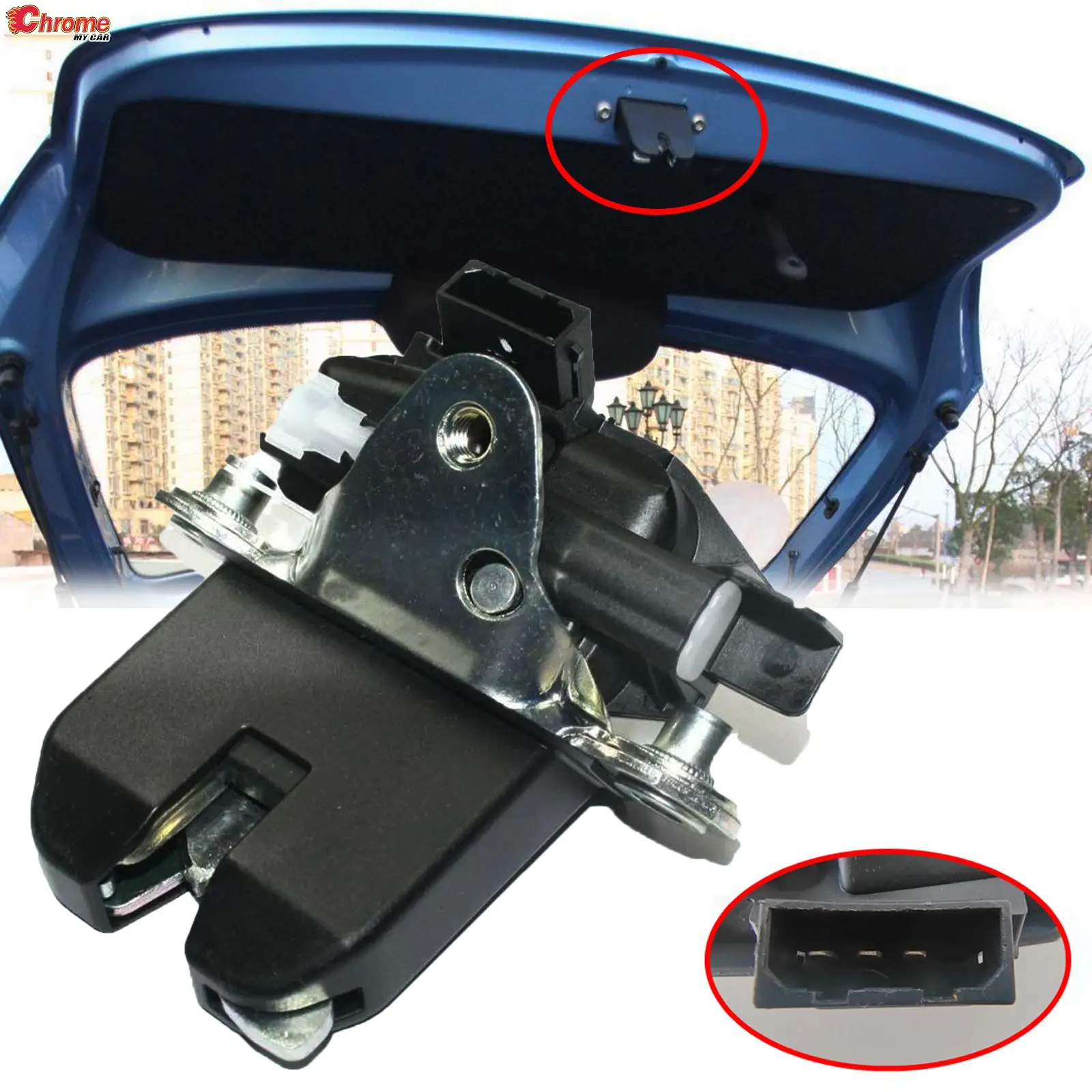 

For Skoda Fabia MK2 Roomster Praktik 5J 2007 2008 2009 2010 2011 2012 2013 Rear Tailgate Lock Trunk Motor Actuator Replacements
