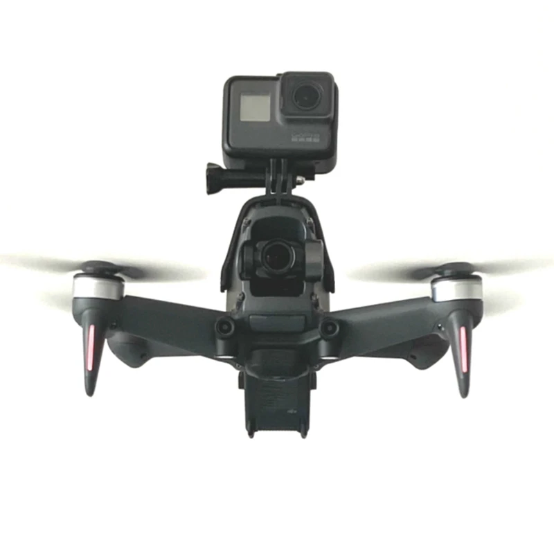 

Лучший верхний кронштейн для камеры GoPro Hero Sports, крепление для экшн-камеры, зажим, держатель, комплект расширения для дрона DJI FPV