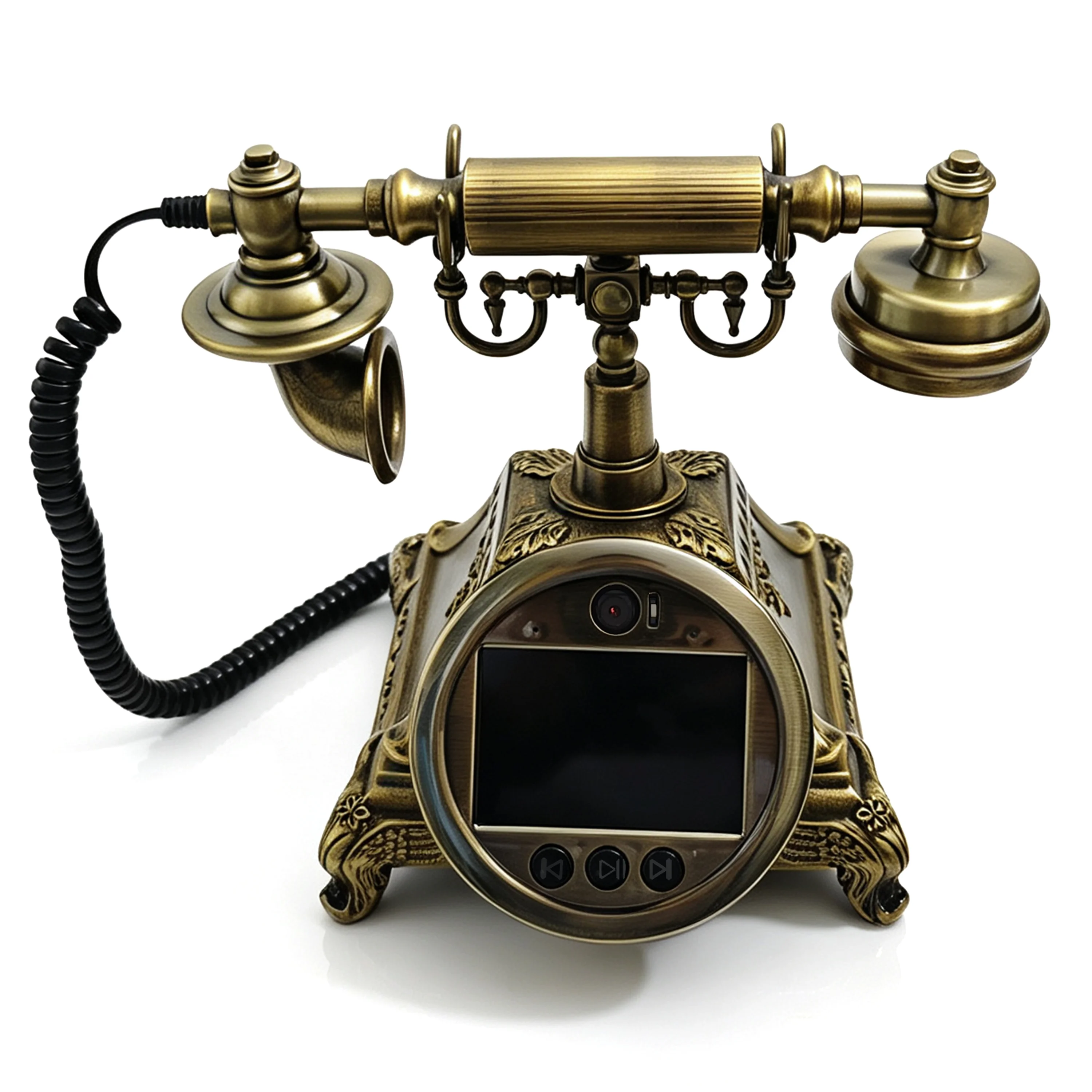 Video-gastenboek bruiloft telefoon, unieke AV-gastenboek telefoon voor bruiloften, banketten, video-aangifte telefoon, feestwensen video