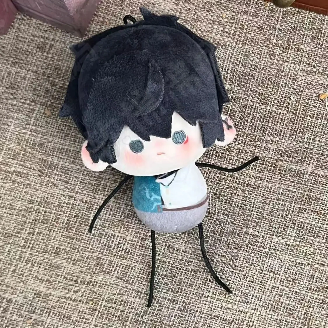 

10CM Honkai: Star Rail Dan Heng Kawaii Anime Stick Man Nunu Body Mini Plush Stuffed Plushie Pendant Cute Doll Toys