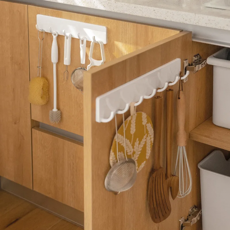 

Kitchen hook sticky hook, strong no-punch wall hook, row hook, kitchenware hanger, spoon, shovel storage rack