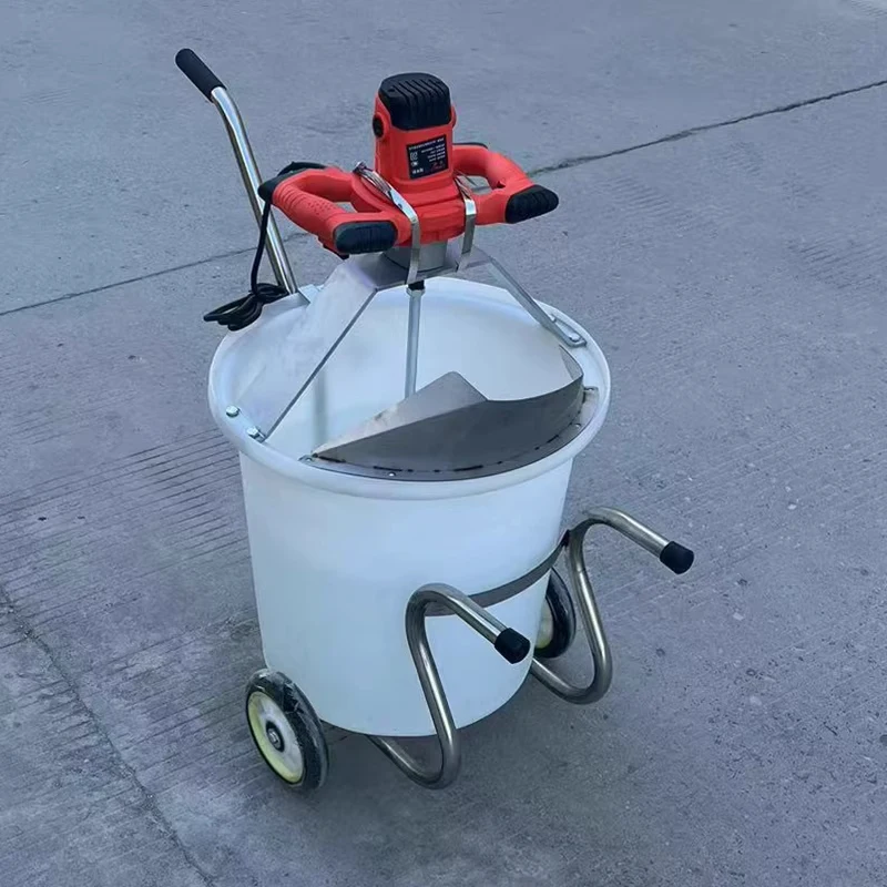 

70L Mixing Drum 3000W Capable of Mixing Gypsum-Based Thick-Layer Self-Leveling Cement 6-Speed Adjustable Mixer(Customized)