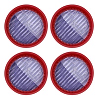 B15C 4Pcs For Dibea D18 D008pro Vacuum Cleaner Replacement Washable Filter Parte Filter Replacement Parts