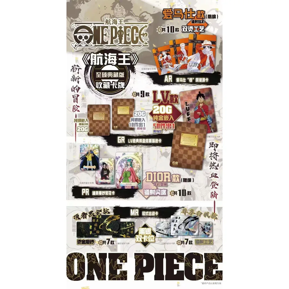 One Piece Cards Anime Collectible Cards Luffy Zoro Trading TCG Card Game Sanji Nami TCG Booster Toys Christmas Gifts