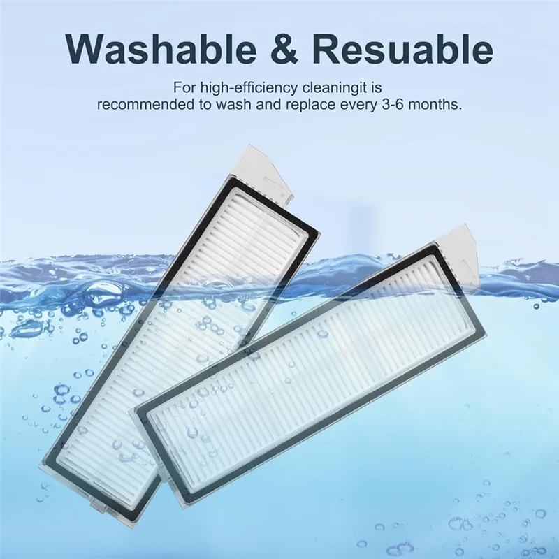 

A63X-Hepa Filter Replacement For Roborock S8 Maxv Ultra Robot Vacuum Cleaner Filter Parts
